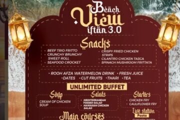 "Eatmosphere By Smokin Burg café exterior at South Beach Road, Kozhikode"