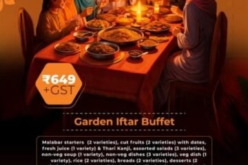 "Gazania Calicut restaurant exterior at Asma Tower, Mavoor Road"